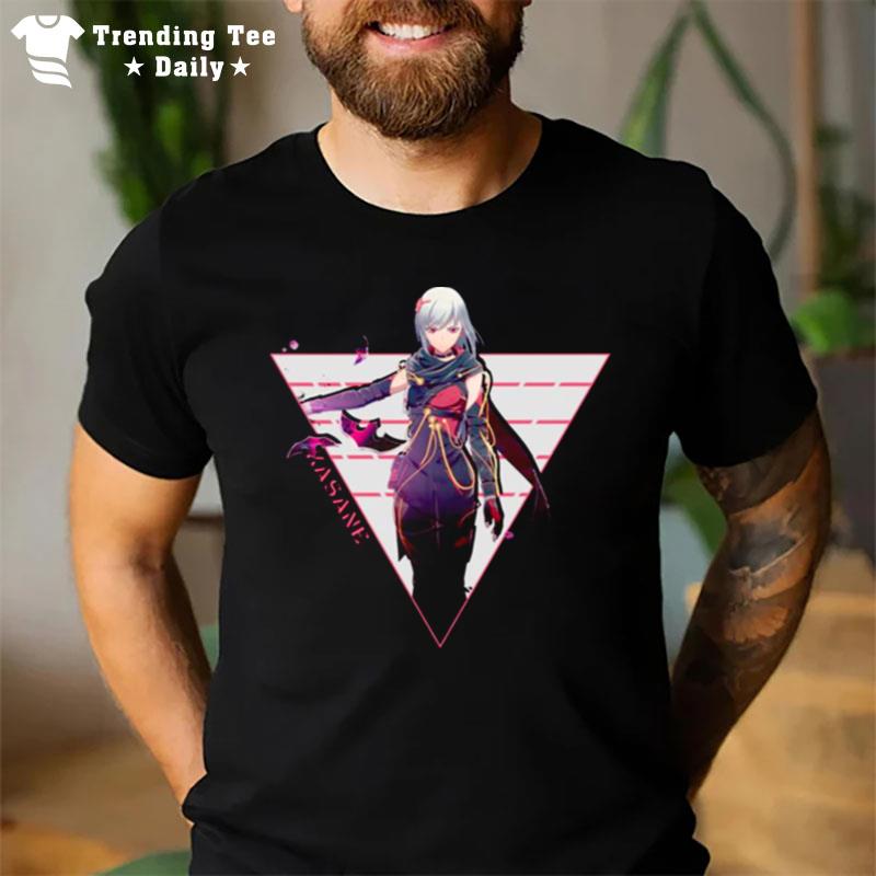 Tri Kasane Triangle Design Scarlet Nexus T-Shirt