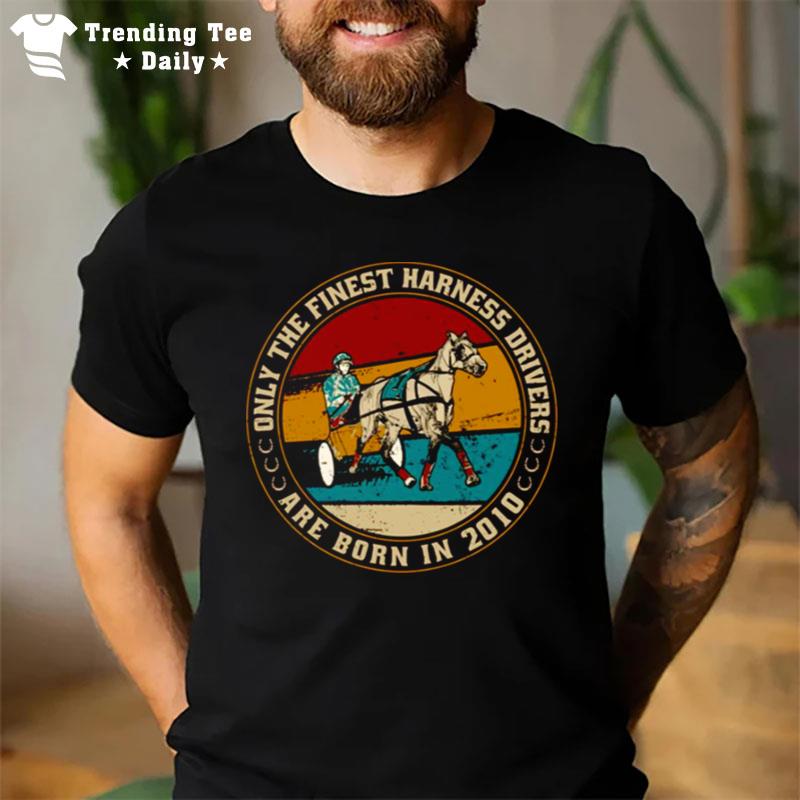 Trotting Horse Vintage 2010 Birthday T-Shirt