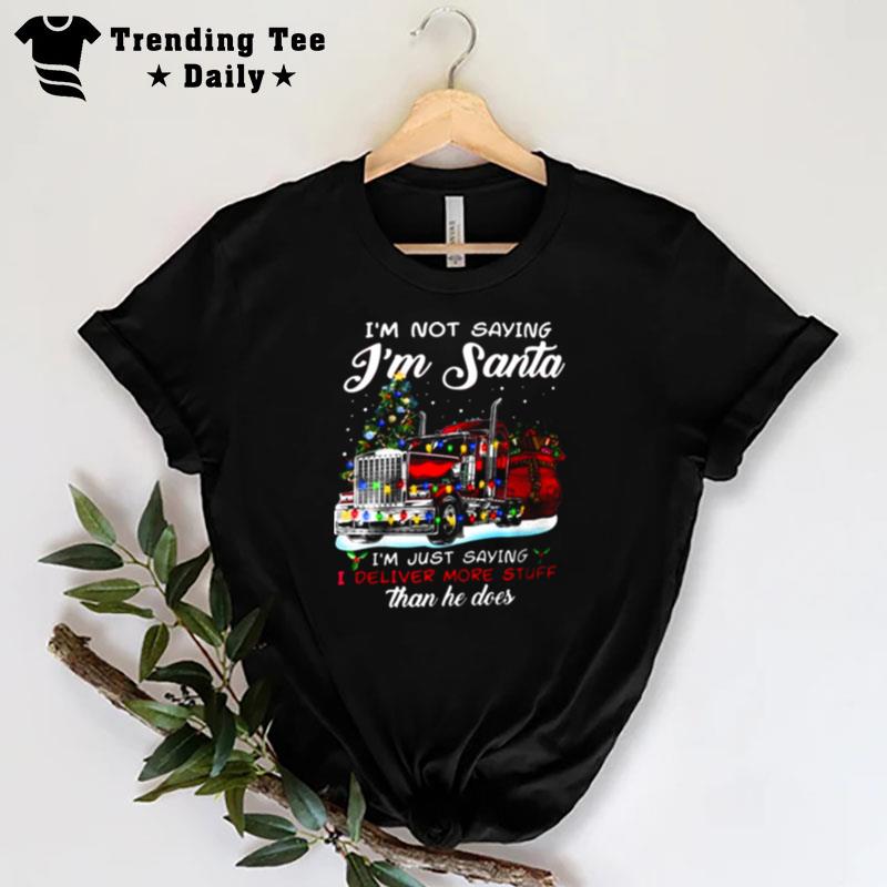 Trucker Christmas S T-Shirt