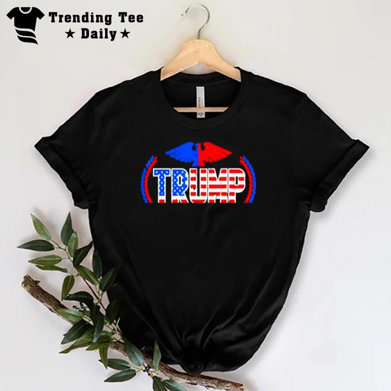 Trump 2024 American Us Flag Take America Back For Trump T-Shirt