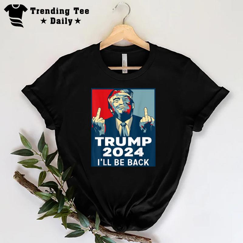 Trump 2024 Ill Be Back Xmas T-Shirt