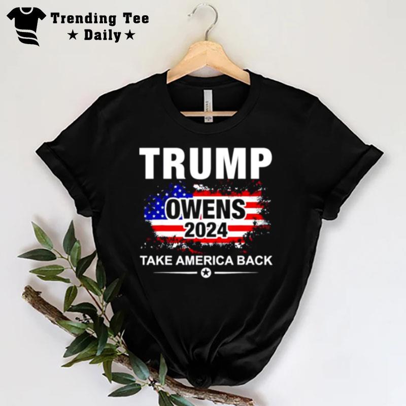 Trump Owens 2024 Take American Back T-Shirt