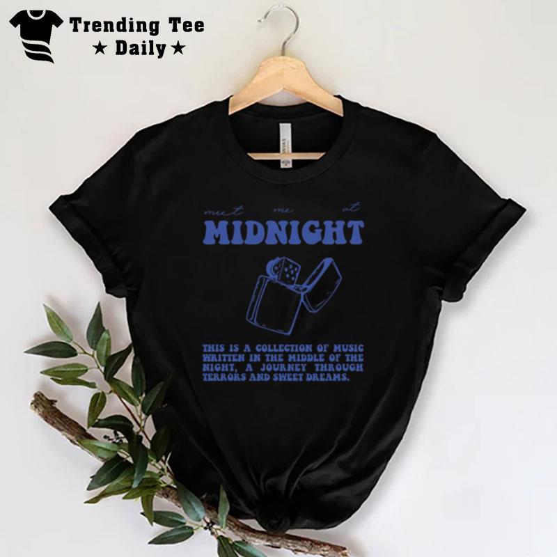 Ts Taylor Midnights A Collection Of Music Written In The Middle Of The Nigh T-Shirt