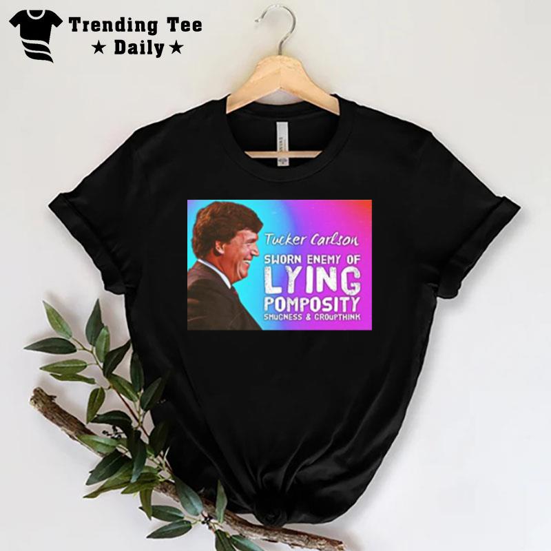 Tucker Carlson Slogan Lying T-Shirt