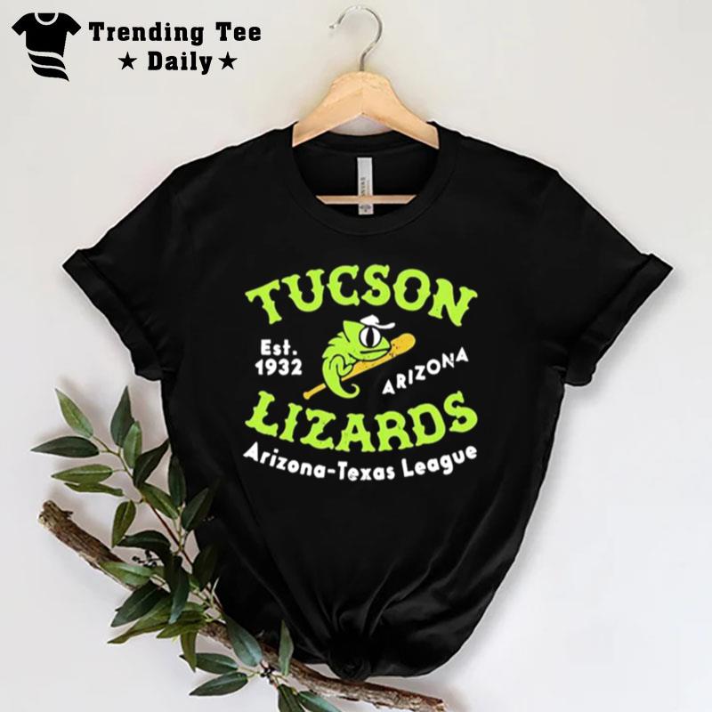 Tucson Lizards Arizona Vintage Defunct Baseball Teams T-Shirt