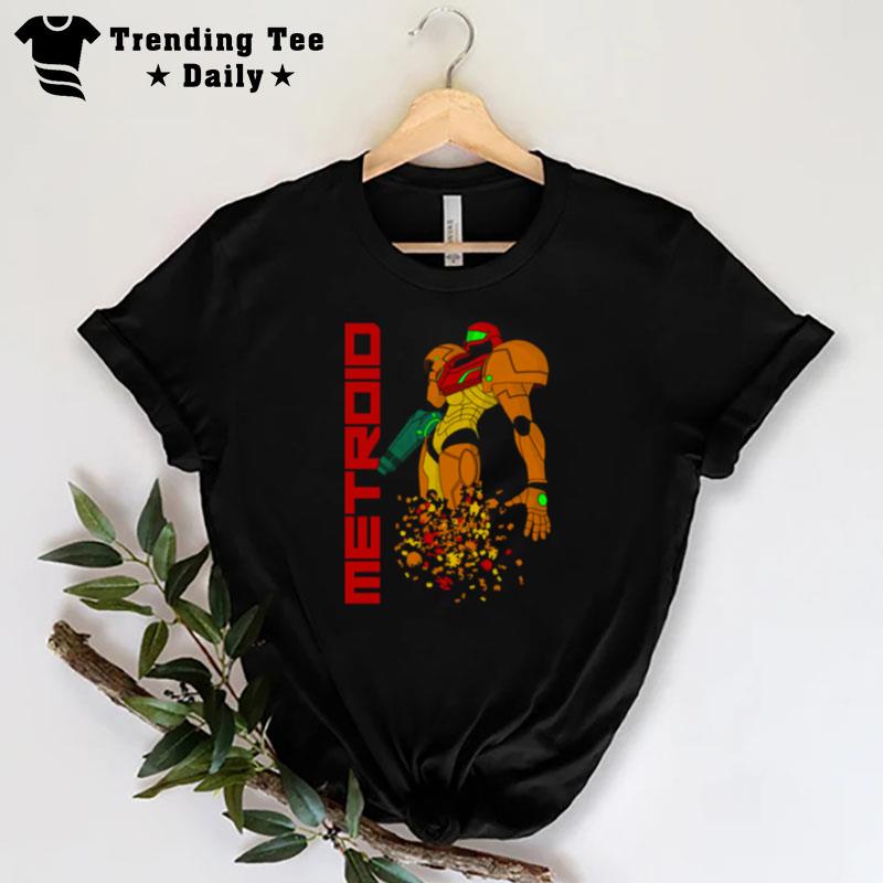 Turning To Zero Color Metroid T-Shirt