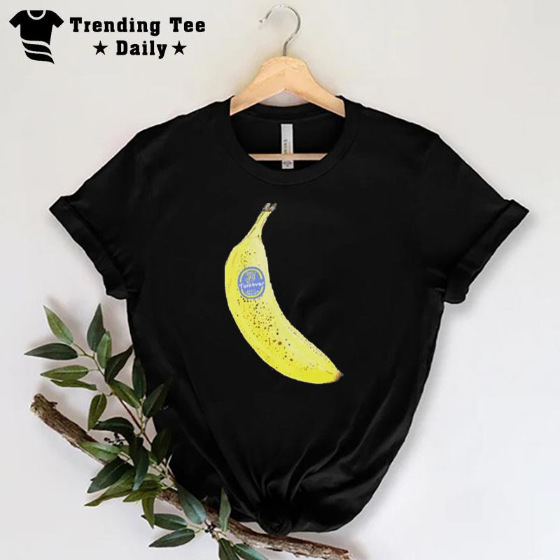 Turnover Music Net Mustard Banana T-Shirt