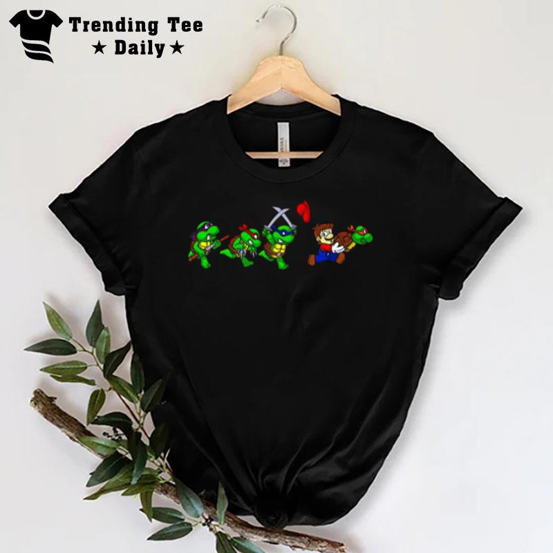 Turtle Trouble Mario T-Shirt