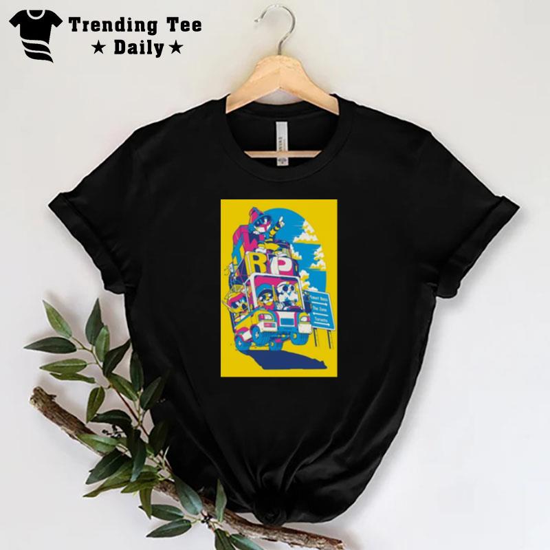 Twrp Toriyama Poster Planet Bass The Zone Toronto T-Shirt