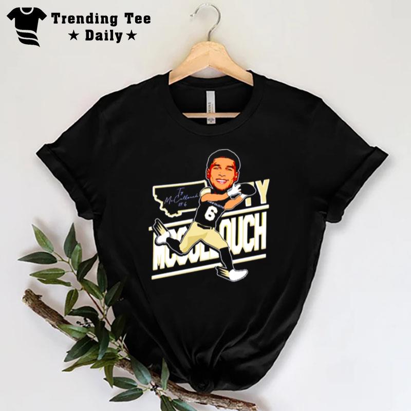 Ty Mccullouch #6 Cartoon T-Shirt