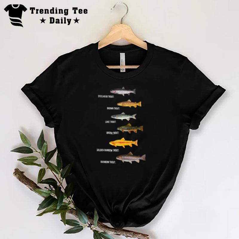 Type Of Trout Species Fish T-Shirt