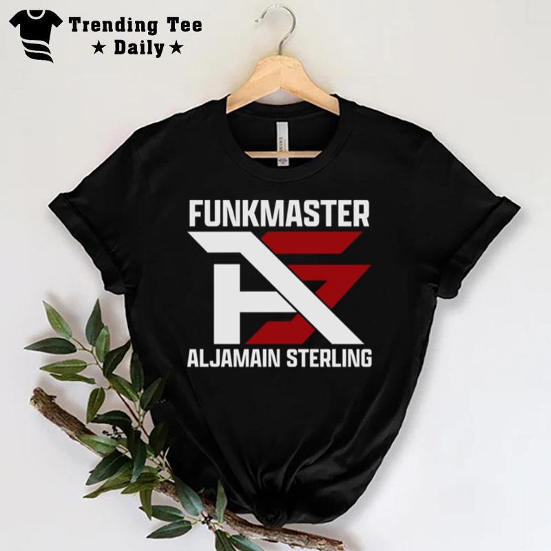 Typographic Design Aljamain Sterling Funkmaster Aljo T-Shirt