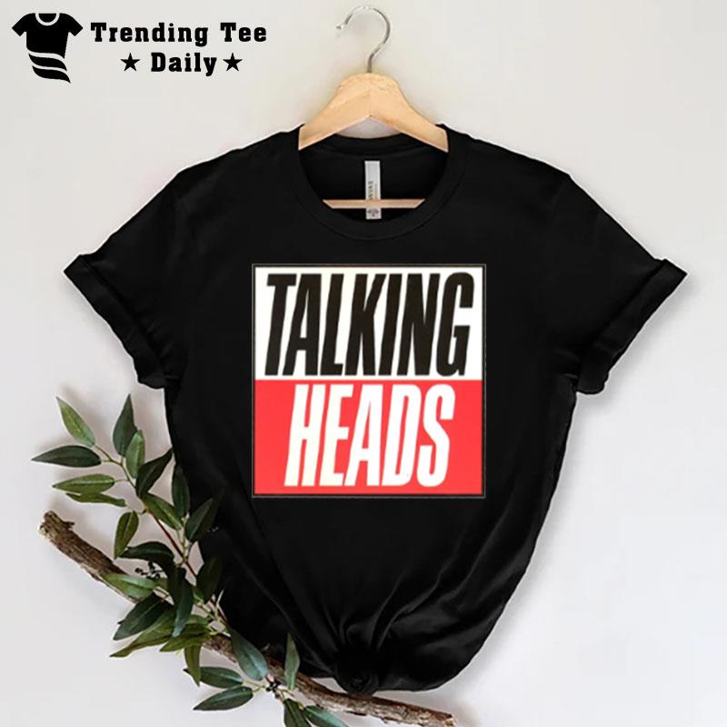 Typographic Logo Of The Talking Heads T-Shirt