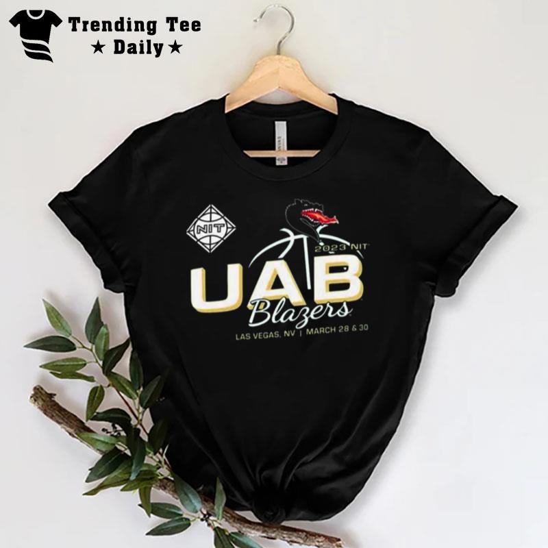 Uab Blazers 2023 Division I Men's Basketball Postseason Ni T-Shirt