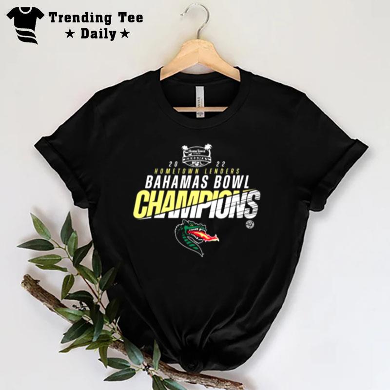 Uab Blazers Football 2022 Bahamas Bowls Champions T-Shirt