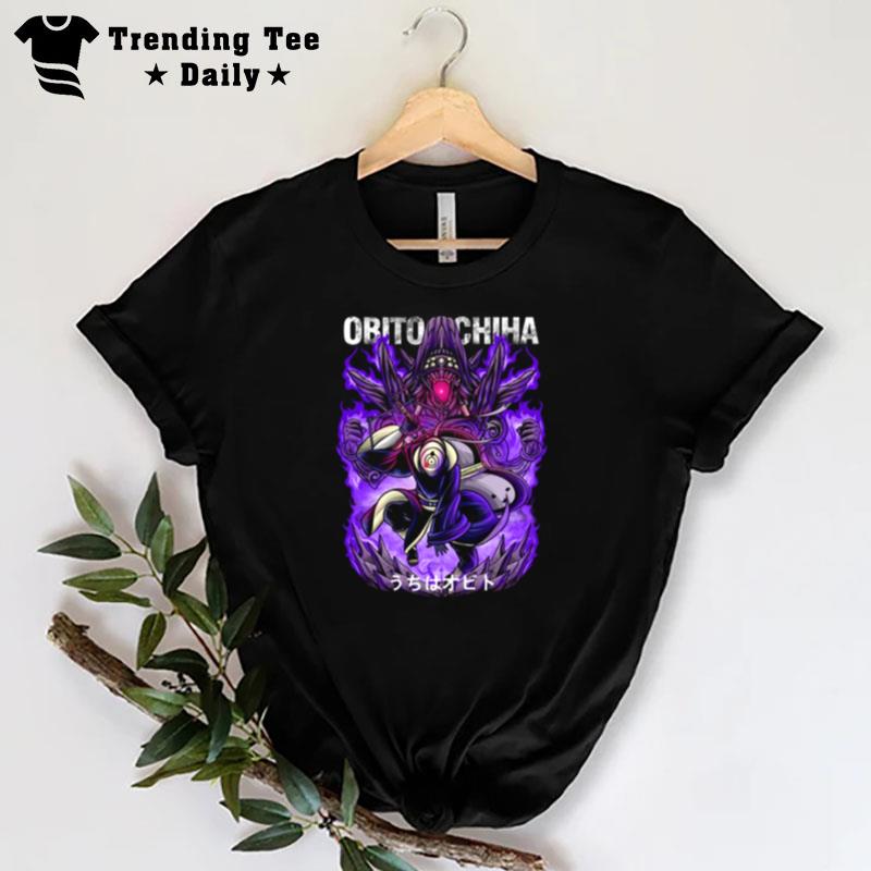 Uchiha Purple Graphic Uchiha Obito Naruto Shippuden T-Shirt