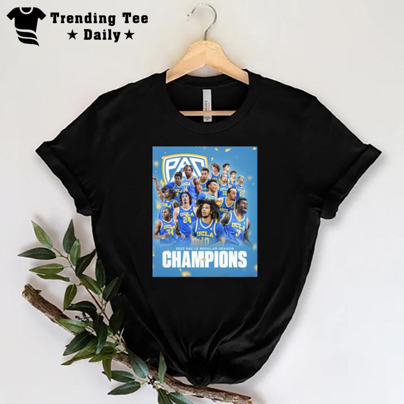 Ucla Bruins 2023 Pac 12 Men's Basketball Champions T-Shirt