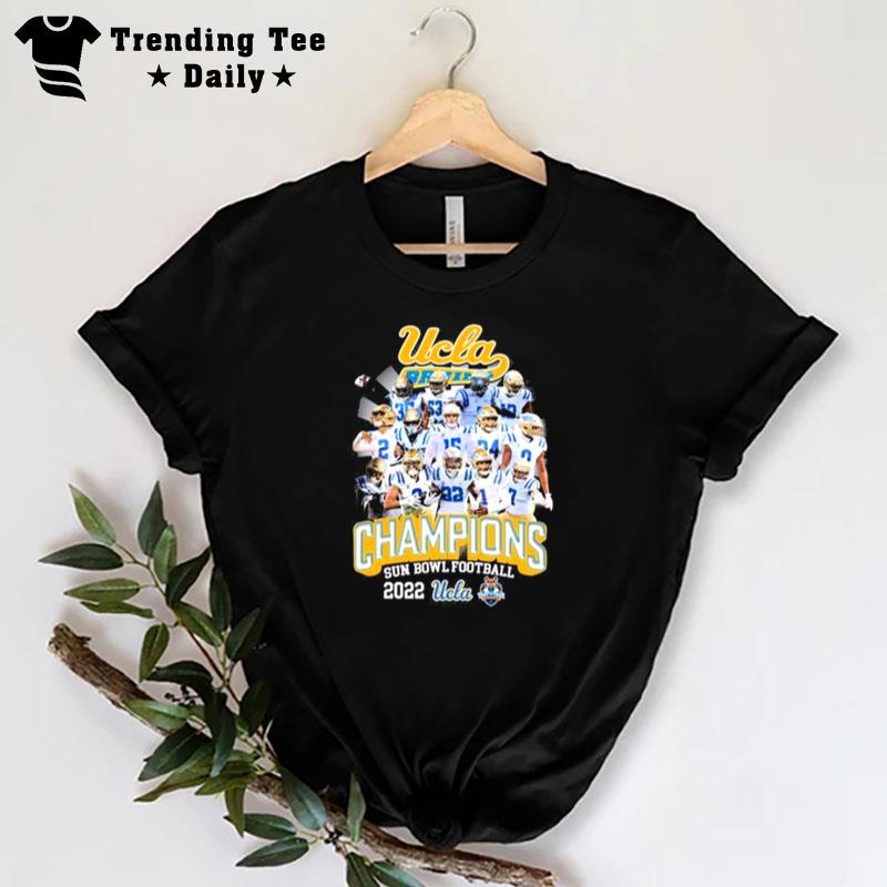 Ucla Bruins Team Sport Champions Sun Bowl Football 2023 T-Shirt