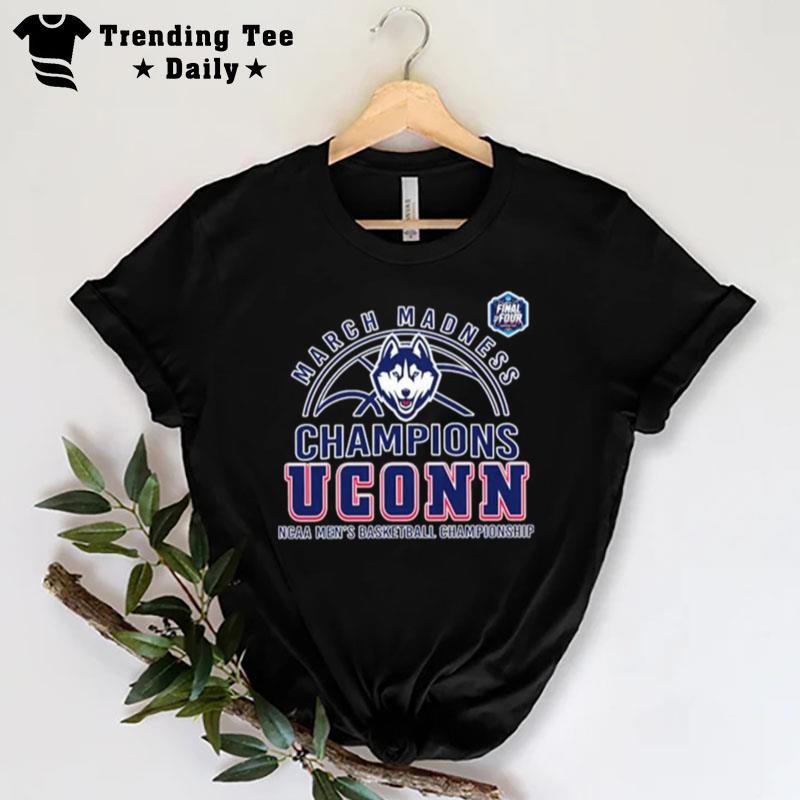 Uconn Huskies March Madness 2023 Men's Basketball Ncaa National Championship T-Shirt