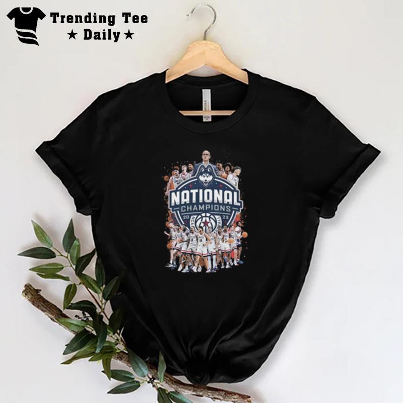 Uconn Huskies National Champions 2023 Basketball T-Shirt