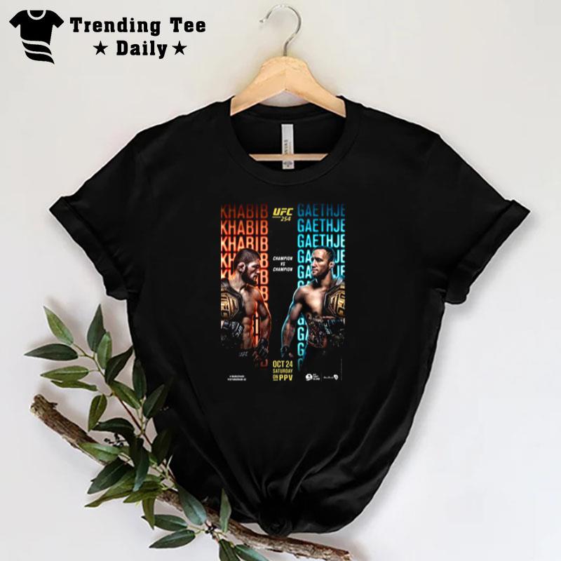 Ufc 254 Official Khabib Vs Gaethje T-Shirt