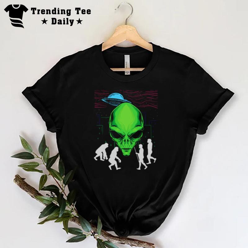 Ufo Outerspace Spaceship Extra Terrestrial Scienti T-Shirt