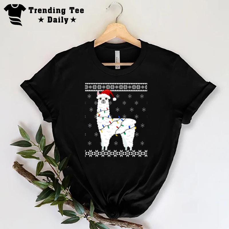 Ugly Alpaca Christmas T-Shirt