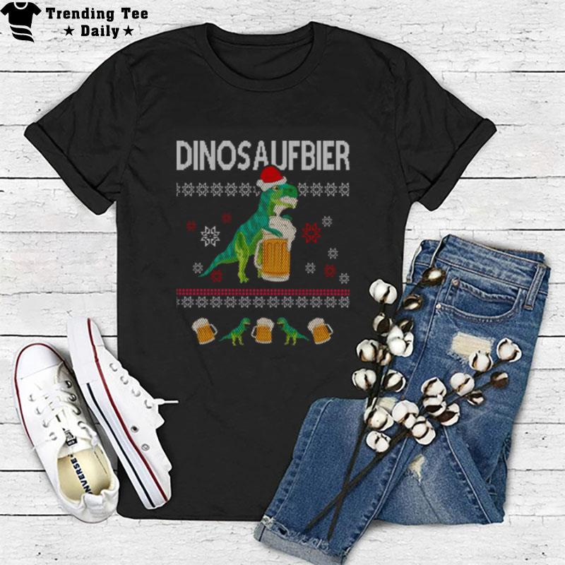 Ugly Dinos Aufbier Christmas T-Shirt