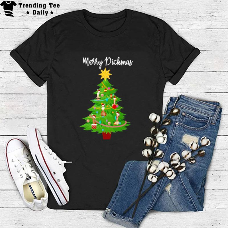 Ugly Merry Dickmas Christmas T-Shirt