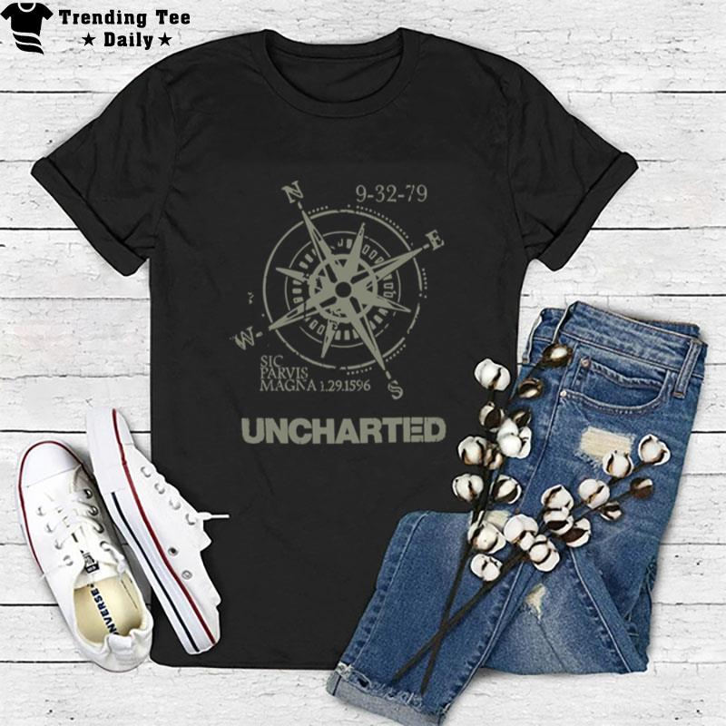 Uncharted Sic Parvis Magna T-Shirt