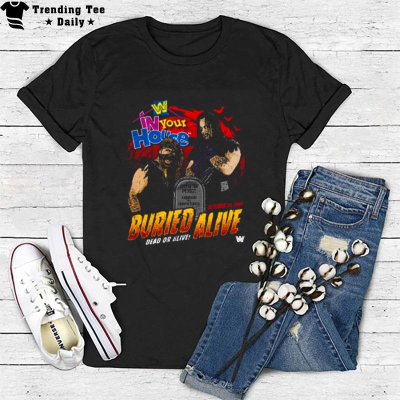 Undertaker And Mankind Buried Alive Match T-Shirt