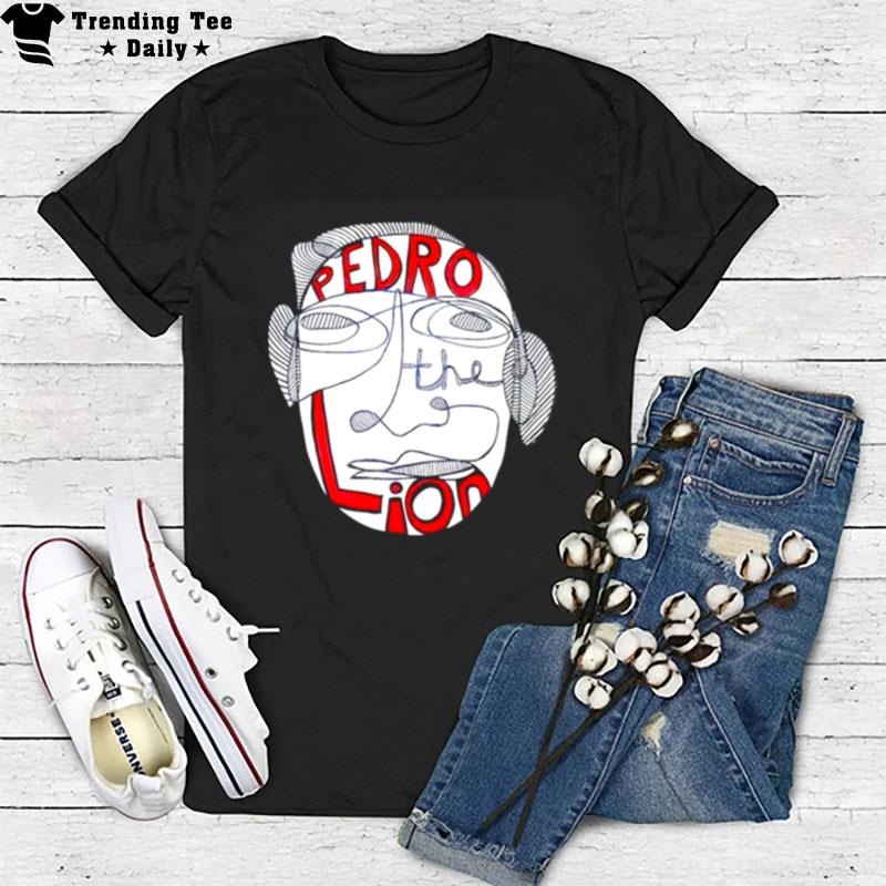 Undertow Abstract Face Pedro The Lion T-Shirt