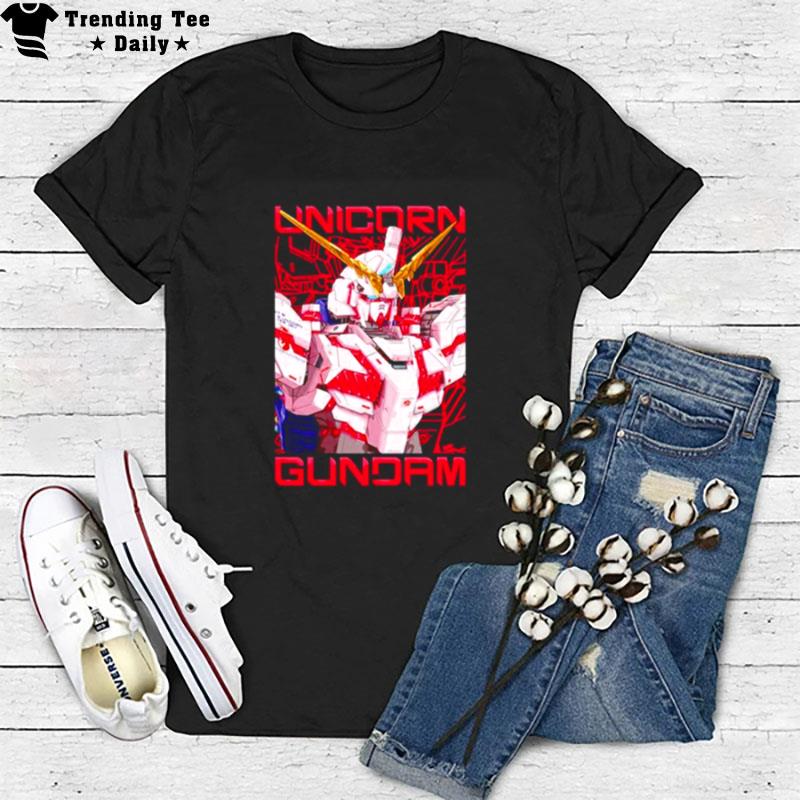 Unicorn Gundam Destroy Mode Bus T-Shirt