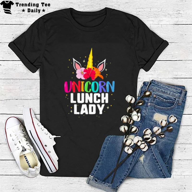 Unicorn Lunch Lady T-Shirt