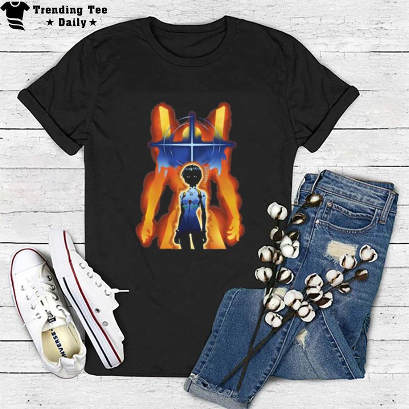 Unit 00 Activate Neon Genesis Evangelion Rei Graphic T-Shirt