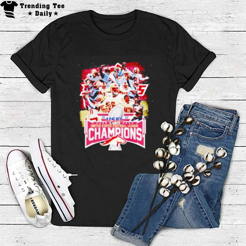 United States Football League Champions 2022 T-Shirt