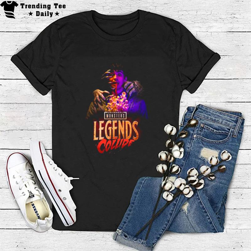 Universal Monsters Legends Collide T T-Shirt