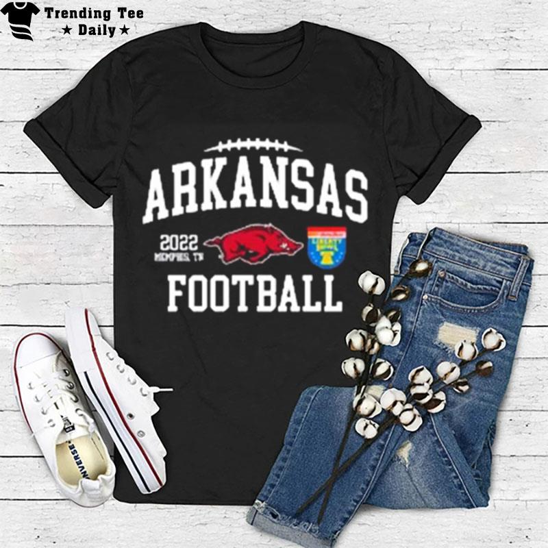 University Of Arkansas Football 2022 Liberty Bowl T-Shirt