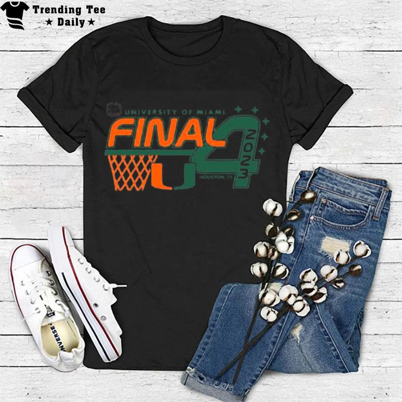 University Of Miami 2023 Final Four T-Shirt