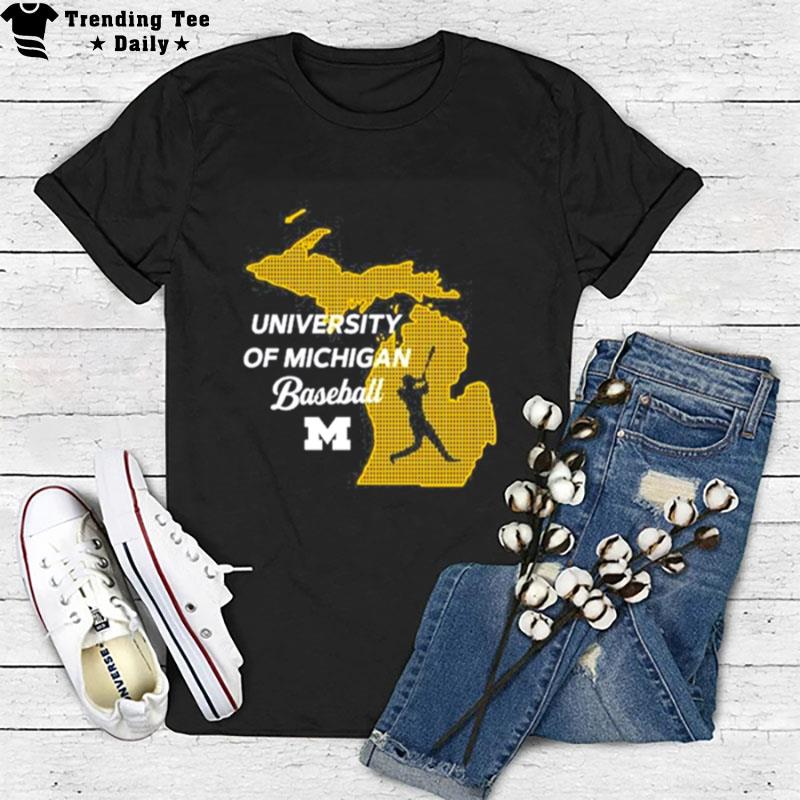 University Of Michigan Baseball T-Shirt