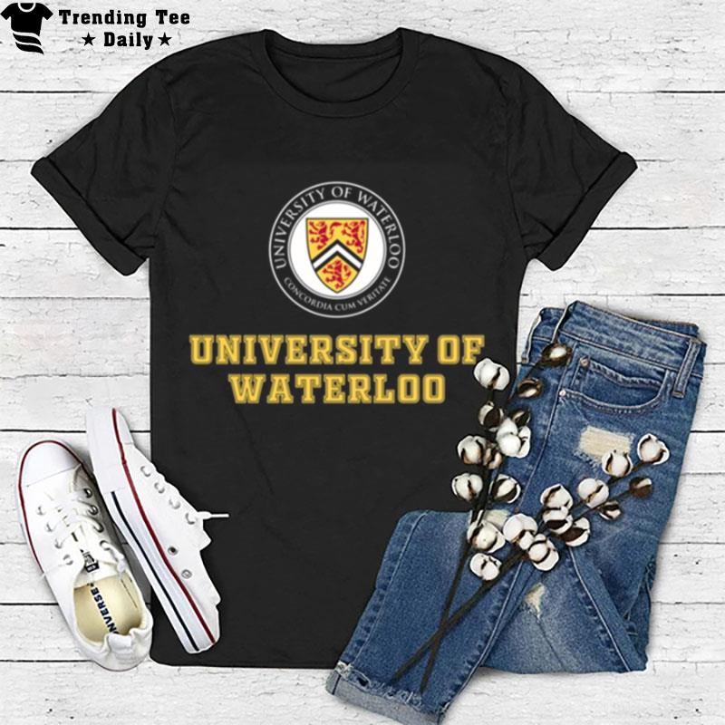 University Of Waterloo Logo T-Shirt