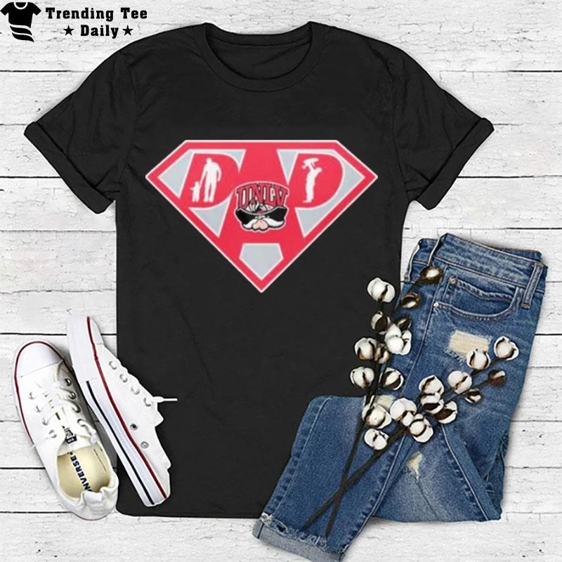 Unlv Rebels Super Dad T-Shirt