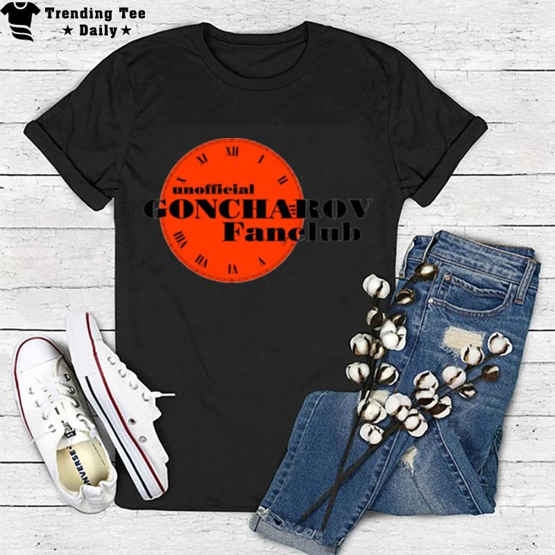 Unofficial Goncharov Fanclub Clock Design T-Shirt