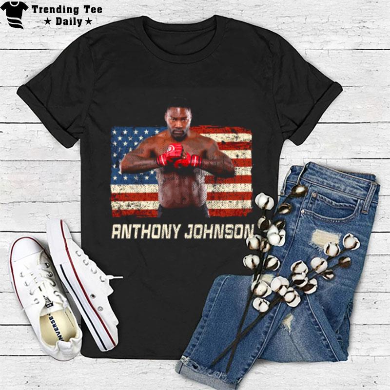 Us Flag Anthony Johnson Rumble Legend T-Shirt