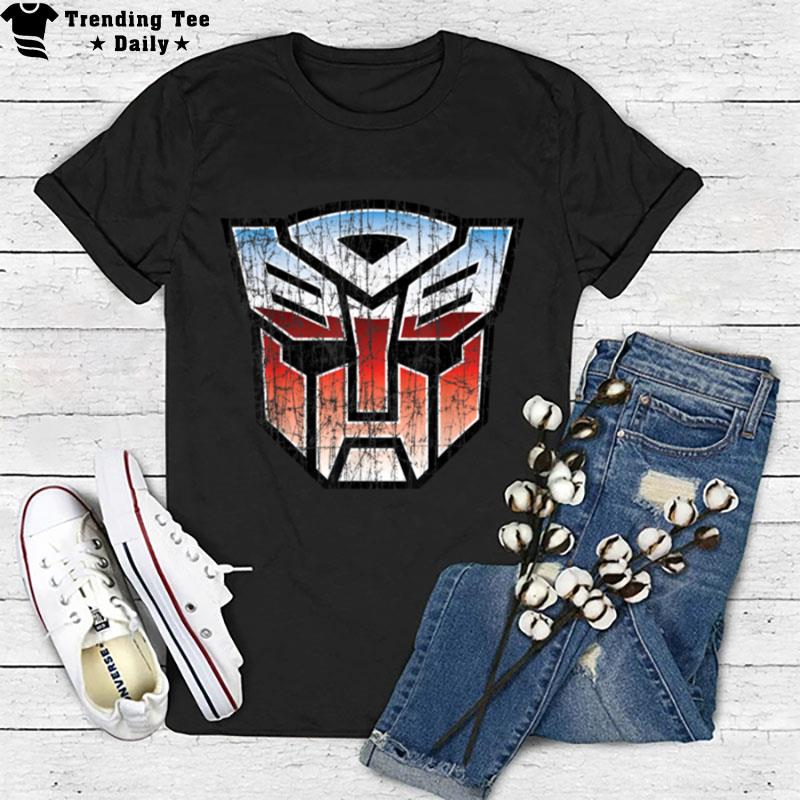 Us Transformers Logo Autobot Distressed 01_H T-Shirt