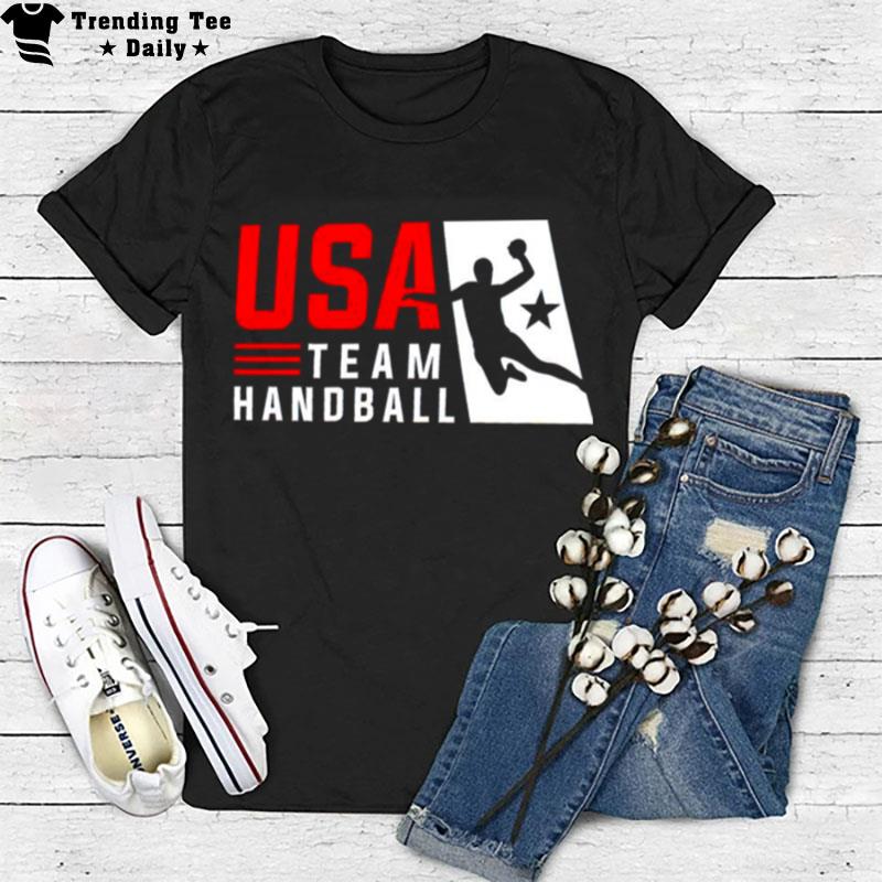 Usa Team Handball Logo T-Shirt