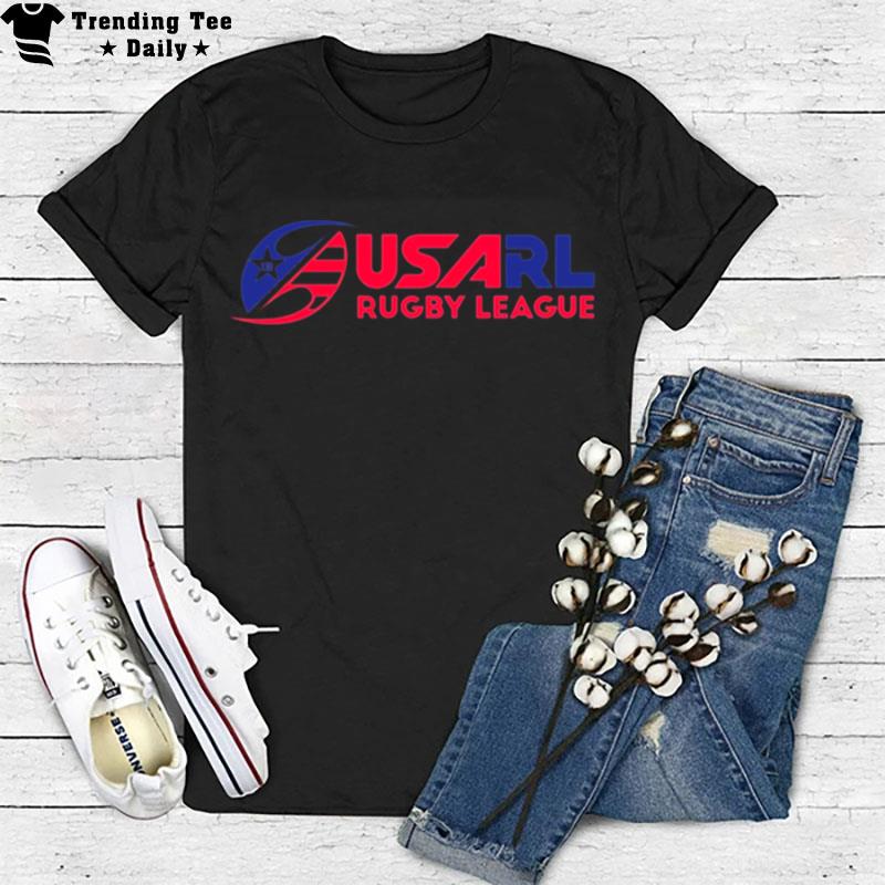 Usarl Rugby League Logo Retro T-Shirt