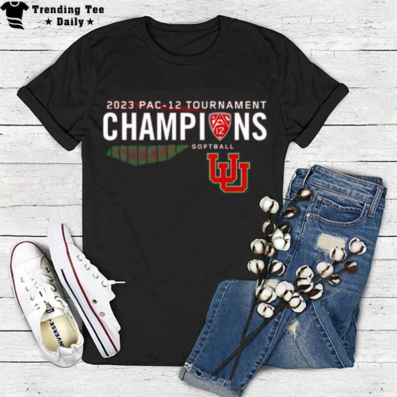 Utah Utes Pac 12 Softball Conference Tournament Champions 2023 T-Shirt