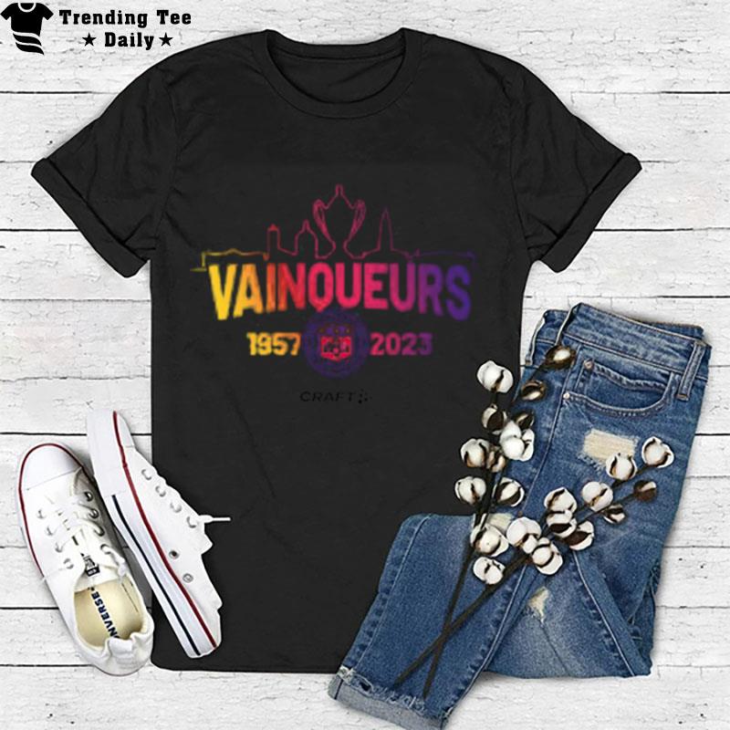 Vainqueurs Toulouse Football Club 1957 2023 T-Shirt