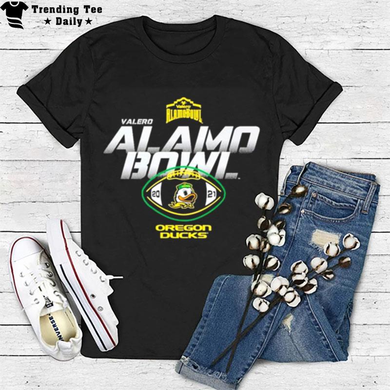 Valero Alamo Bowl 2021 Oregon Ducks T-Shirt